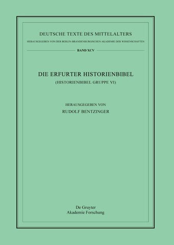 Die Erfurter Historienbibel