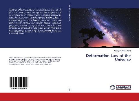 Deformation Law of the Universe