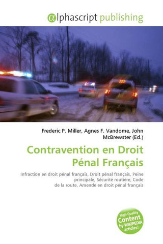 Contravention en Droit Pénal Français