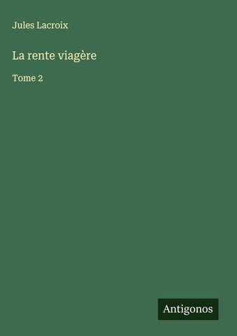 La rente viagère