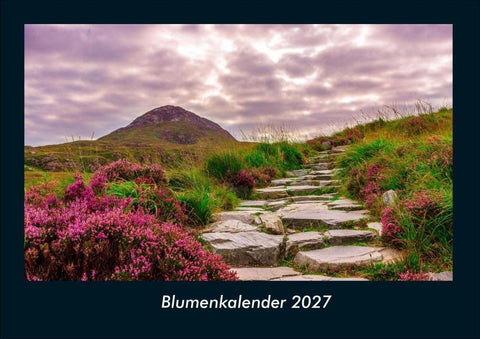Blumenkalender 2027 Fotokalender DIN A4
