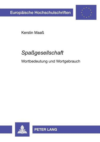 'Spaßgesellschaft'