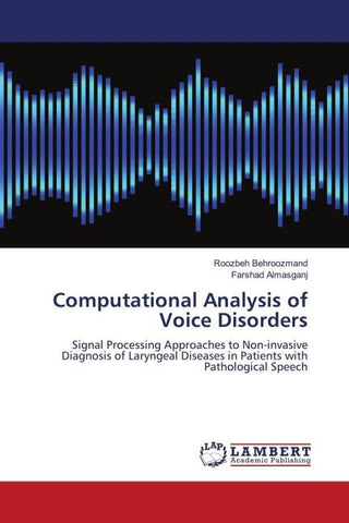 Computational Analysis of Voice Disorders