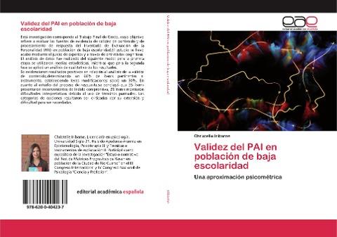 Validez del PAI en población de baja escolaridad