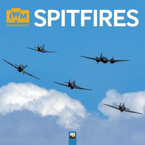 IWM – Spitfires – Spitfire – Britisches Jagdflugzeug 2027 – Original Flame Tree Publishing-Kalender [Kalender]