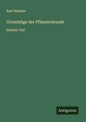 Grundzüge der Pflanzenkunde