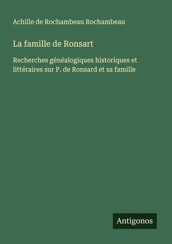 La famille de Ronsart