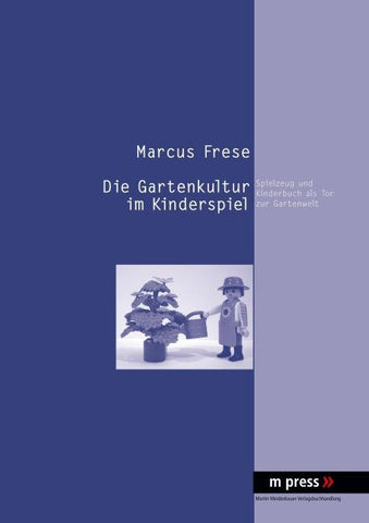 Die Gartenkultur im Kinderspiel
