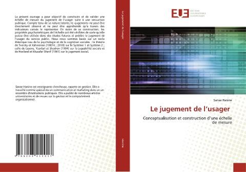 Le jugement de l'usager