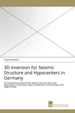 3D Inversion for Seismic Structure and Hypocenters in Germany