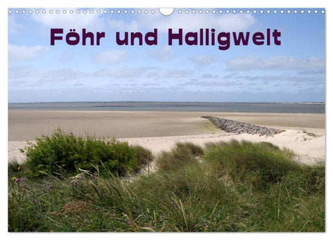Föhr und Halligwelt 2026 (Wandkalender 2026 DIN A3 quer), CALVENDO Monatskalender