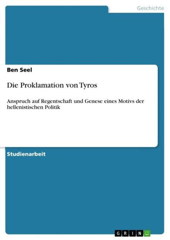 Die Proklamation von Tyros