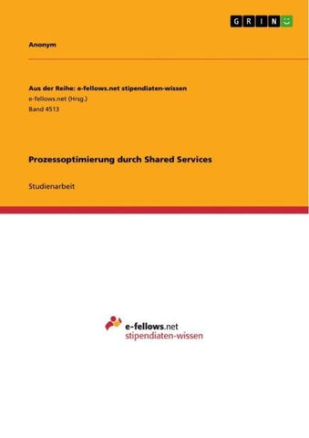 Prozessoptimierung durch Shared Services