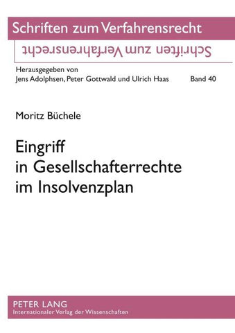 Eingriff in Gesellschafterrechte im Insolvenzplan