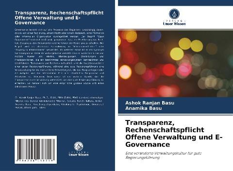 Transparenz, Rechenschaftspflicht Offene Verwaltung und E-Governance