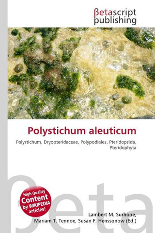 Polystichum aleuticum