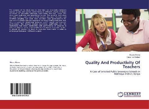 Quality And Productivity Of Teachers
