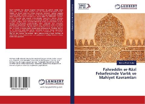 Fahreddîn er-Râzî Felsefesinde Varl¿k ve Mahiyet Kavramlar¿