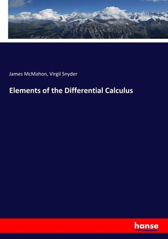 Elements of the Differential Calculus