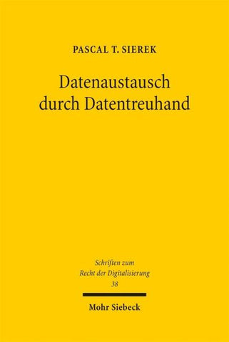 Datenaustausch durch Datentreuhand