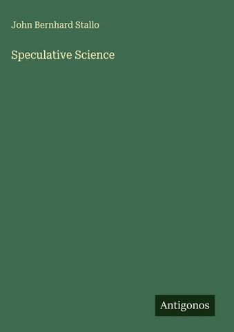 Speculative Science