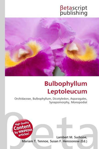 Bulbophyllum Leptoleucum