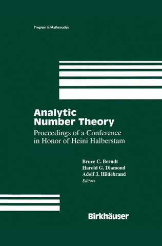 Analytic Number Theory:The Halberstam Festschrift 2