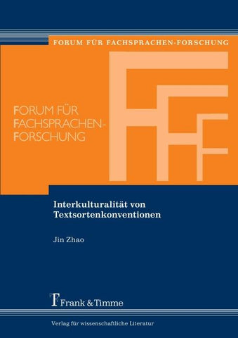 Interkulturalität von Textsortenkonventionen