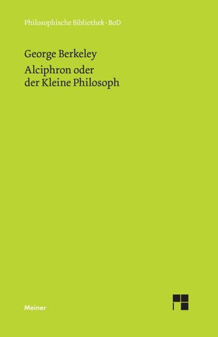 Alciphron oder der Kleine Philosoph