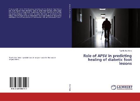 Role of APSV in predicting healing of diabetic foot lesions