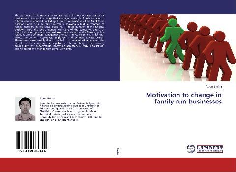 Motivation to change in family run businesses