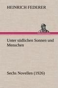 Unter südlichen Sonnen und Menschen