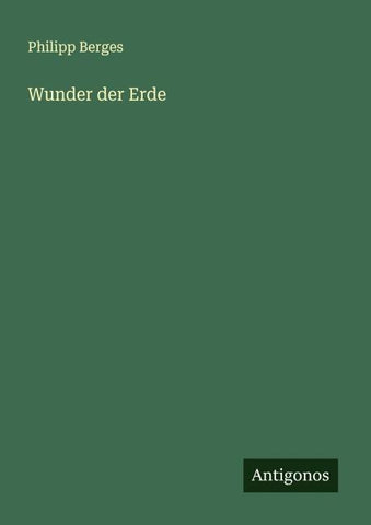 Wunder der Erde