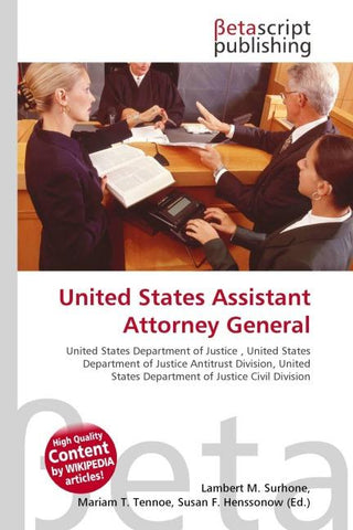 United States Assistant Attorney General