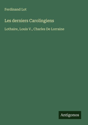 Les derniers Carolingiens