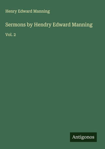 Sermons by Hendry Edward Manning