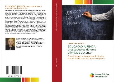EDUCAÇÃO JURÍDICA: pressupostos de uma atividade docente