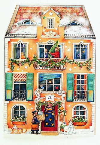Aufstell-Adventskalender – Im Weihnachtshaus
