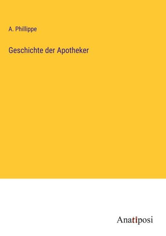Geschichte der Apotheker