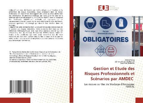 Gestion et Etude des Risques Professionnels et Scénarios par AMDEC