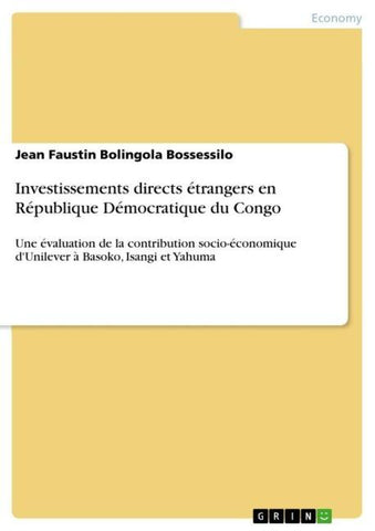 Investissements directs étrangers en République Démocratique du Congo