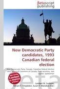 New Democratic Party candidates, 1993 Canadian federal election