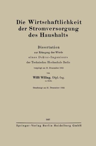 Die Wirtschaftlichkeit der Stromversorgung des Haushalts