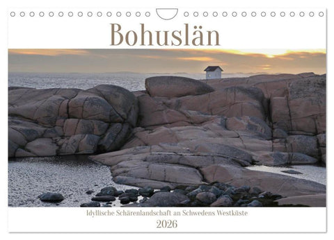 Bohuslän - Idyllische Schärenlandschaft an Schwedens Westküste (Wandkalender 2026 DIN A4 quer), CALVENDO Monatskalender