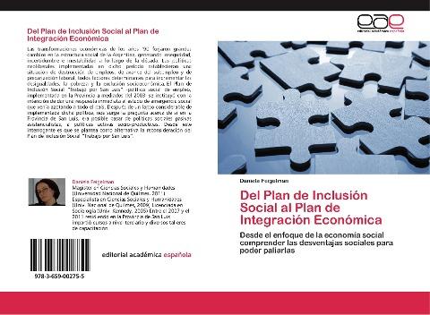 Del Plan de Inclusión Social al Plan de Integración Económica