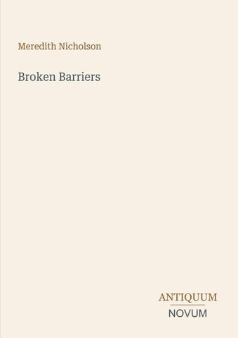 Broken Barriers