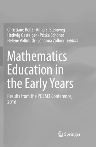 Mathematics Education in the Early Years