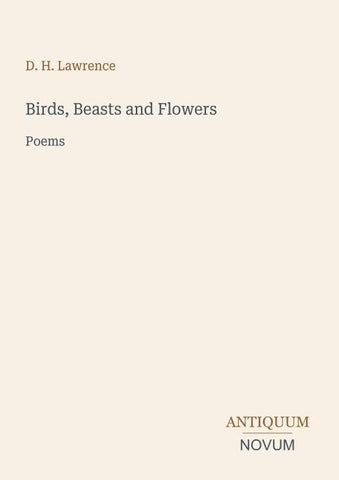 Birds, Beasts and Flowers