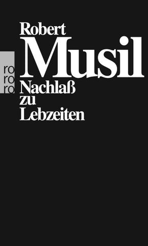 Nachlaß zu Lebzeiten