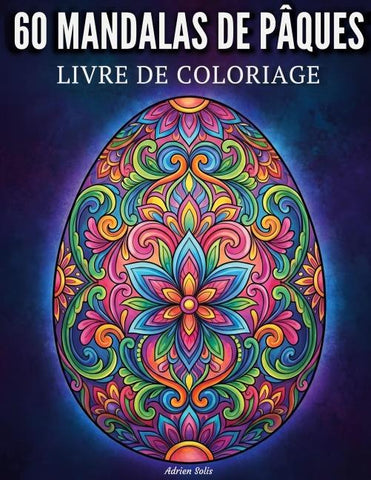 60 mandalas de Pâques
